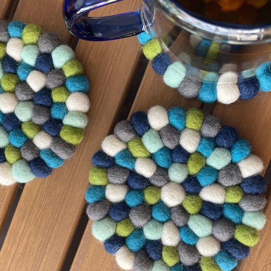 Handmade fair trade coaster gifts