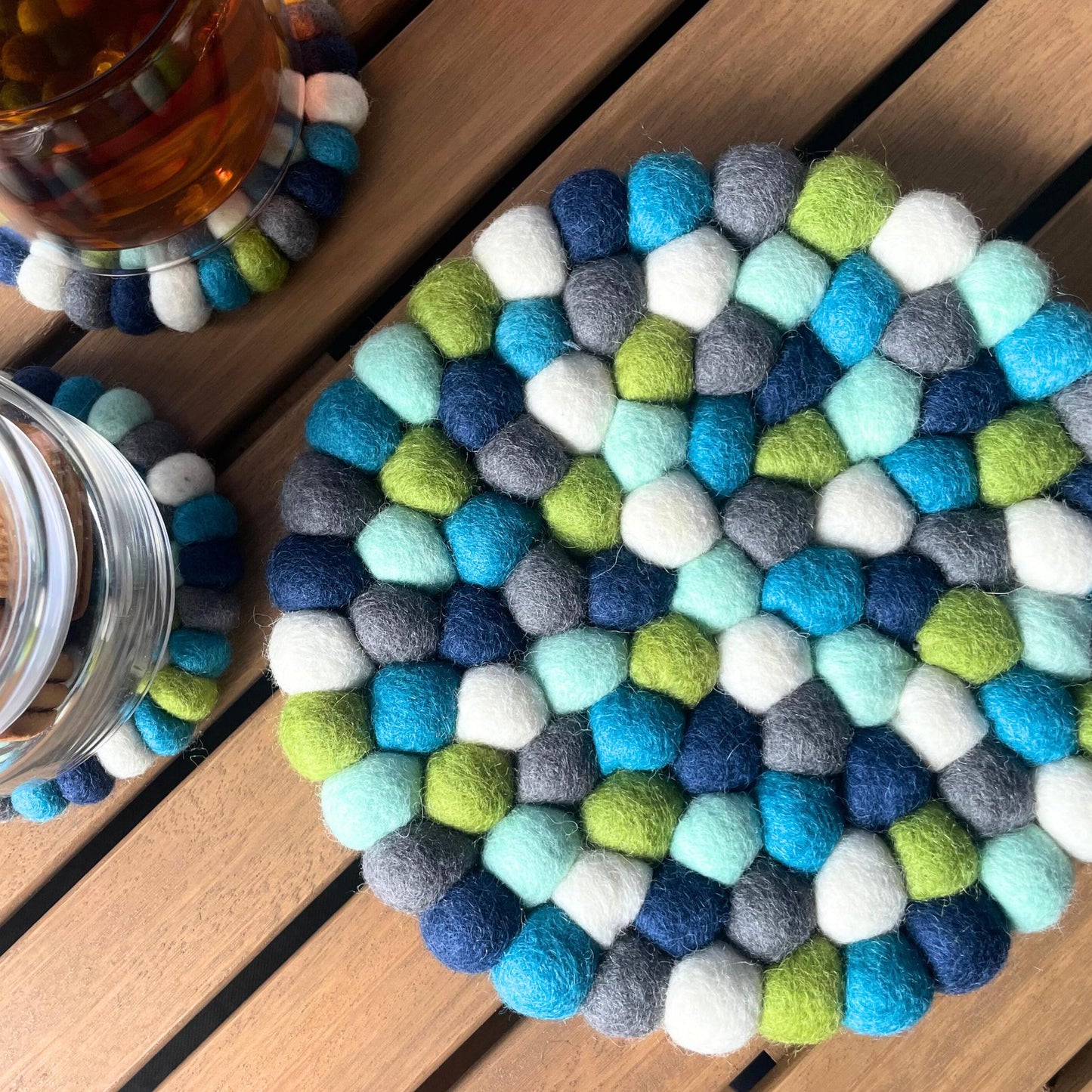 Felt Ball Trivets